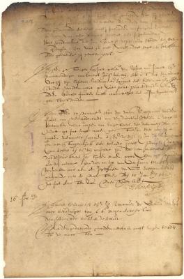 Dutch colonial council minutes, 10-12 January 1645