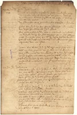 Dutch colonial council minutes, 14-28 January 1644