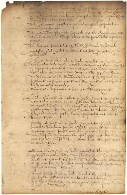 Dutch colonial council minutes, 5 February 1643