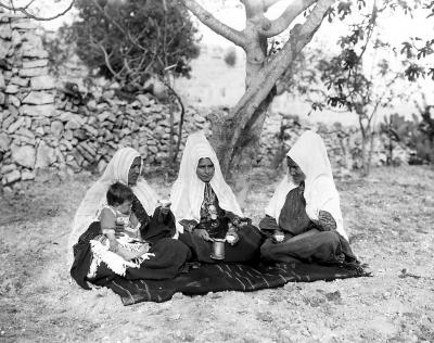 Syria.  Bethlehem.  Group of Three Bethlehem Women