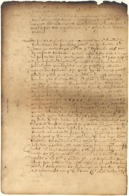 Dutch colonial council minutes, 4 October 1646