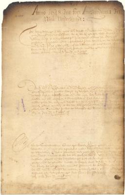 Dutch colonial council minutes, 12 January 1648