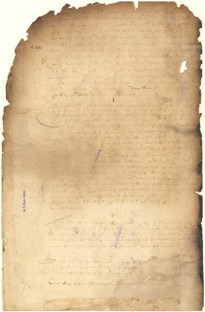 Dutch colonial council minutes, 1 July 1654