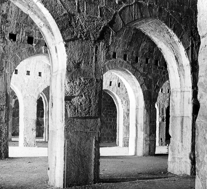 Syria.  Jerusalem.  Solomon's Stables, under the Southeastern Part of the City