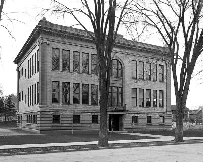 Education. Elementary School Building, Steuben St.