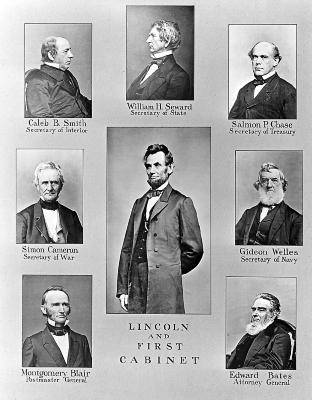 Abraham Lincoln. Lincoln and His First Cabinet