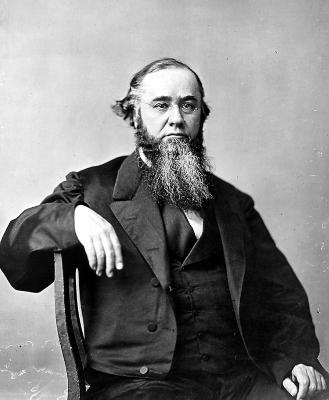 Civil War. Portrait of Edwin M. Stanton seated