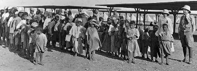 Armenian Refugee Children in the Valley of Sorek, 1918