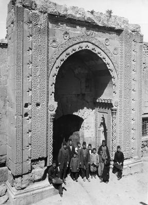 Konia, Asia Minor - Entrance to the Sirtchali Theological School