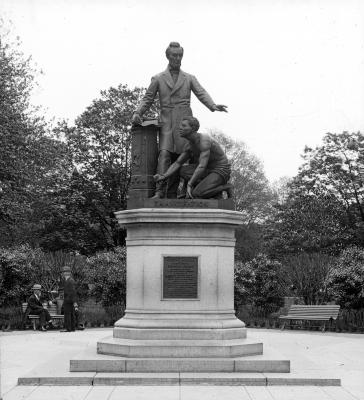 Civil War. Emancipation Monument in Lincoln Park