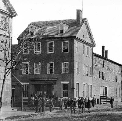 Civil War.  Marshall House in Alexandria, Va.