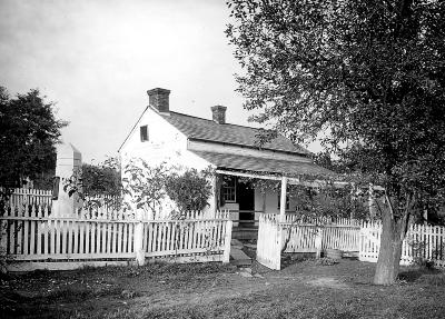 Civil War. Headquarters of General George G. Meade in Gettysburg