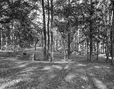 Civil War. Spanglers Spring Foot of Culp's Hill at Gettysburg