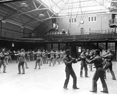 Class in boxing, U.S. Military Academy, West Point