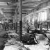 Shoemaking: Rolling hides for sole leather. Endicott Johnson Plant, Endicott NY.