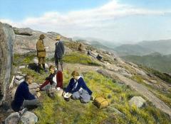 Lunch on Mt. Marcy