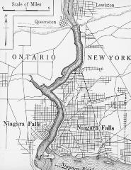 Map - Map of Niagara Gorge and Vicinity