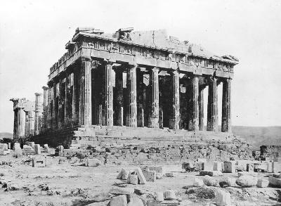 Athens, Greece - The Parthenon from the Northwest, 454-435 B.C.