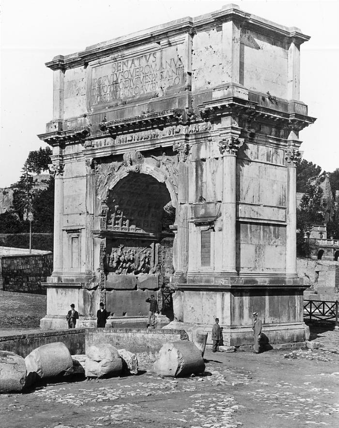 Italy.  Rome.  Arch of Titus