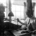 Shoemaking: Cutting uppers. Endicott Johnson Plant, Endicott NY, 1917