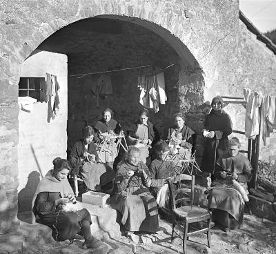 Italy.  Florence.  Women Working