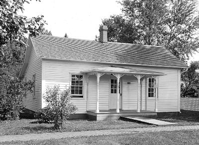 Abraham Lincoln. Lincoln And Douglas Debate House in Illinois