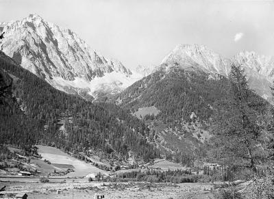 Italy.  Alps.  Reiserferner Mountains- Hochgall and Ohrenspitzen