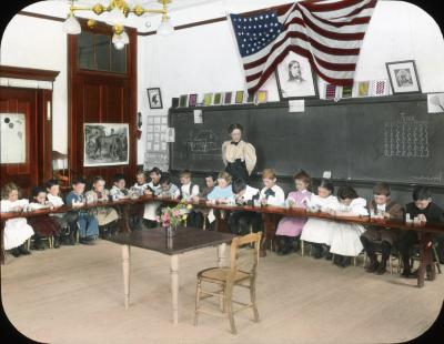 New York City. Public School #9. West End Ave. &amp; 82nd St. Kindergarten Class