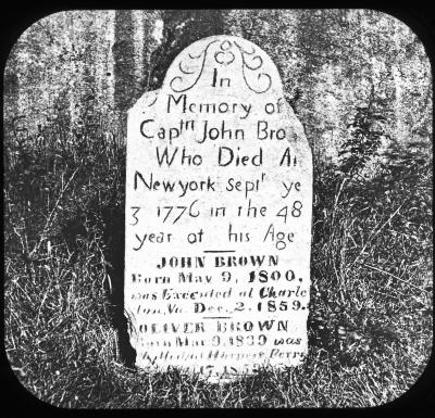 Grave of John Brown in North Elba