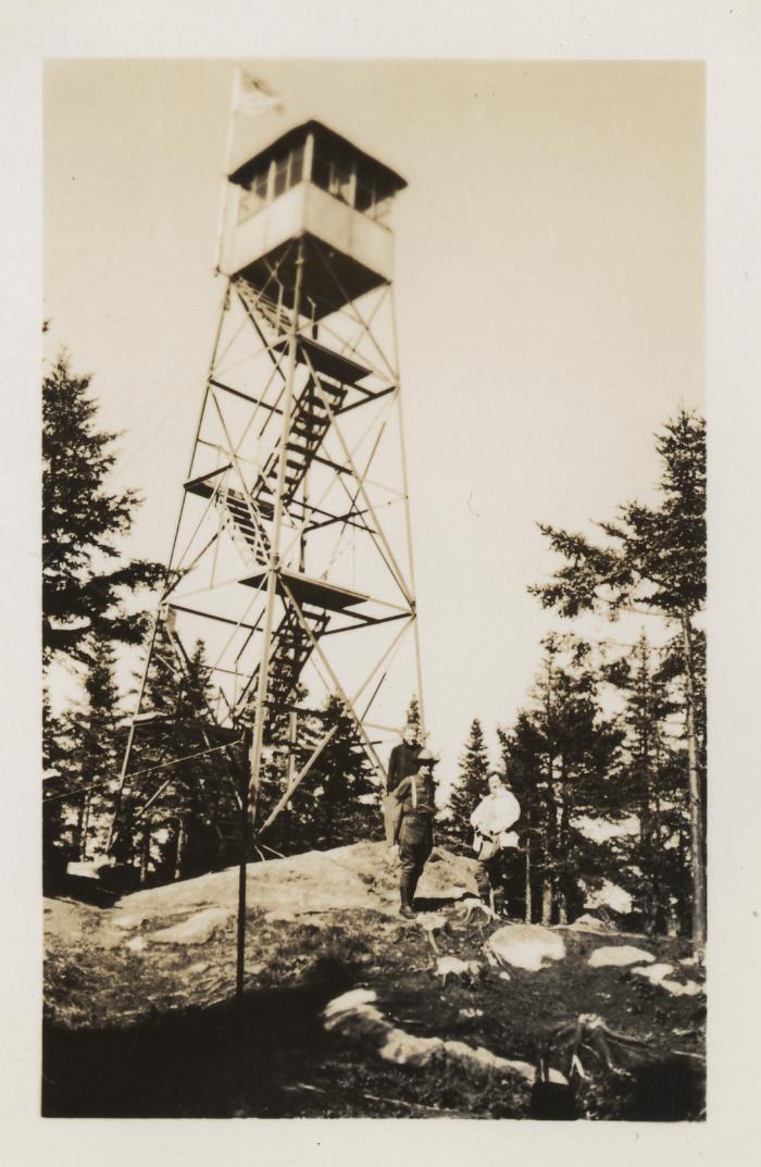 Fire tower on Vanderwhacker Mt.