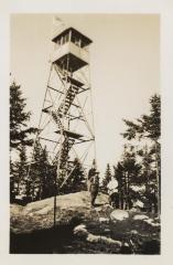 Fire tower on Vanderwhacker Mt.