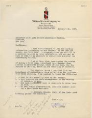 Letter from H. N. Auster to the Roosevelt Wild Life Forest Experiment Station