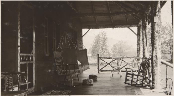 Porch of Camp Dew Drop