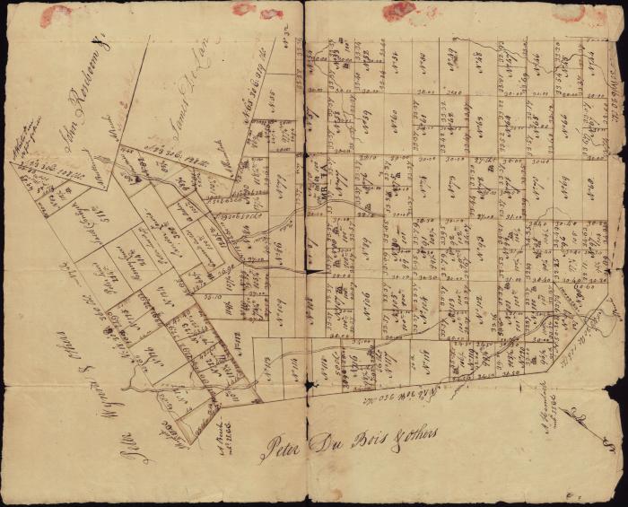 Map [of] Clarks Bush