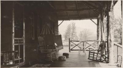 Porch of Camp Dew Drop