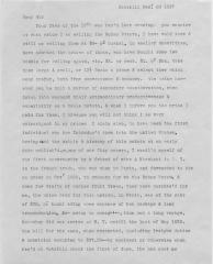 Draft letter from John A. Thomson to Elizur Goodrich [typescript]