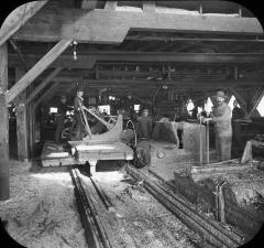 Lumber mill at Tupper Lake