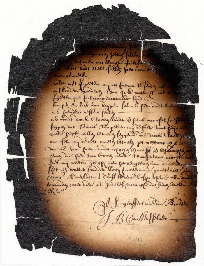 Letter from Jan Baptist van Rensselaer to Jeremias van Rensselaer