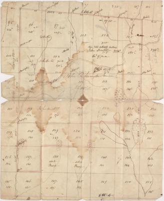 Map of Part of the Middle Division of Great Lot No. 4 of the Hardenburgh Patent, within the Town of Rockland