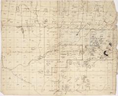 Map of John R. Livingston Junior Land in Great Lot No. 4 in the Hardenburgh Patent