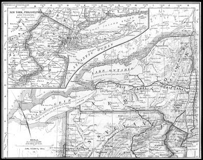 N.Y. Canal System Map