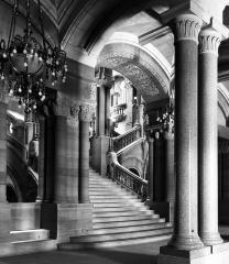 N.Y. Albany. Capitol. Western Staircase