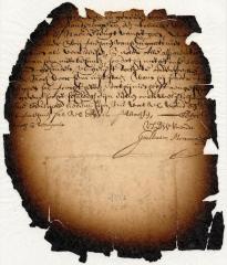 Letter from Guilliaem Momma to Jeremias van Rensselaer