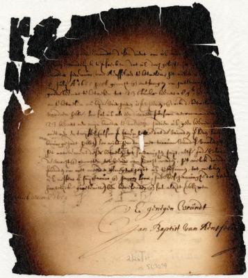 Letter from Jan Baptist van Rensselaer to Jacob Jansen Stol