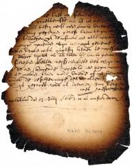 Letter from Jan Bergen to Jeremias van Rensselaer