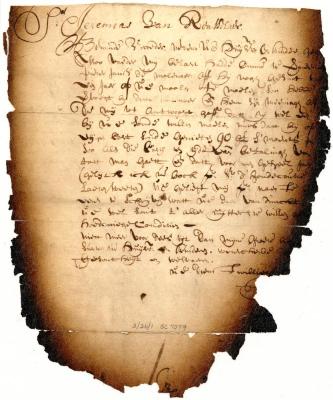 Letter from Stephanus van Cortlandt to Jeremias van Rensselaer