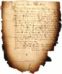 Letter from Stephanus van Cortlandt to Jeremias van Rensselaer