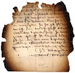 Letter from Jacob Jansen Flodder to Jeremias van Rensselaer