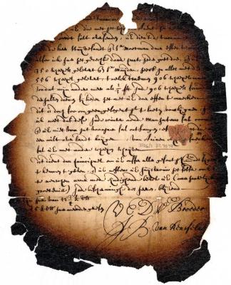 Letter from Jan Baptist van Rensselaer to Jeremias van Rensselaer