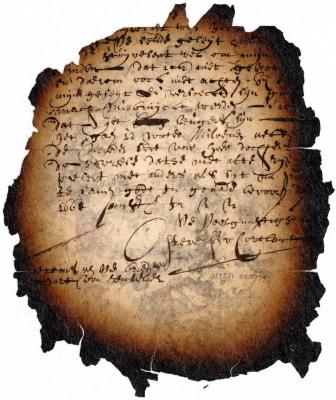 Letter from Oloff Stevensz van Cortlandt to Jeremias van Rensselaer